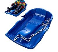 Snow Sled for Kids - Kids Sled |2 Person Ground Sliding Gear with Pull Rope