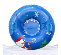 Snow Sled Round Inflatable Snow Sliding Ring with Handle Tubes sleds | Sledding Ring For Outdoor Winter Driveway Walkway Pool Beach Gathering Party Tubes Snow Sleds Sledges