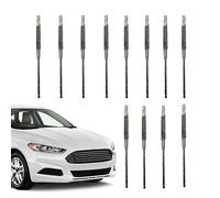 Snow Tire Chains- 12 Pieces Non Slip Tooth Design Tire Snow Chains, Car Wheel Tie Down Straps Chaiins For Tires For Winter Cold Weather Vehicle SUV Outdoor Travel Road Driving