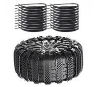 Snow Tire Chains for GMC Sierra 1500 2010-2025 Pickup 5-Seater, Reusable Car Snow Chains Tie Applicable Tire Sizes for 165-275mm,Black-8pcs(Black,20pcs)