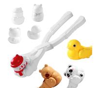 Snow Toys - Dibujos animados Capybara Ice Mold Tool,Snowman Maker | Anti-Slip Handle to Prevent Injuries and slippingWinter Outdoor Activities Home Party Christmas Favors School