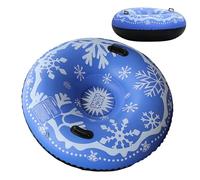 Snow Tube - Heavy Duty PVC Inflatable Thick Sledding Toy | Kids Adults Snow Tubing Toy for Family Friends Lovers Women Men Teens Boys, Outdoor Winter Fun Activity, Durable Snows Sled
