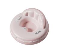 Snow Tube - Inflatable Snow Tube with Tow Line & Handles, Durable Cover, Wear-Resistant and Frost-Proof Material, 0.6mm Thicker 34In/87cm Heavy Duty for Kids and Adults Family Winter Skating Skiing