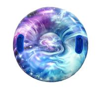 Snow Tube Sled - 80CM PVC Inflatable Snow Ring | Heavy Duty Handles