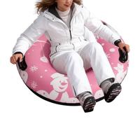 Snow Tube - Snow Tubes for Adults | Cold-Resistant PVC Inflatable SnowTub | Christmas Inflatable Tube Sled | Thickened Sledding Ring for Winter Sledding Driveway Walkway During Pool Party