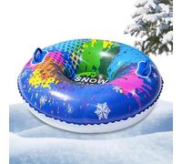Snow Tube | Trineo inflable para niños | Trineo inflable antideslizante para pistas de invierno | Deportes de invierno al aire libre familia niños nieve