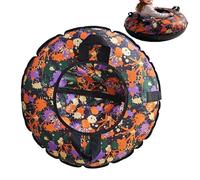 Snow Tube - Winter Sledge, Sledding Device Apparatus for Descent Entertainment, Sliding Ring Apparatus with Gripping Straps, Leisure Item for Kids Christmas Pool Winter Outdoor Adults Camping