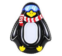 Snow Tubes for Sledding - 55x45 Inch Inflatable, Heavy Duty Animal Toy | 55.12x45.28 In | Heavy-Duty PVC Inflatable Snow Tube | Portable Winter Sled with Handles for Kids & Adults