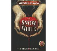 Snow White: Decodable Chapter Book (Level 1) | Dyslexic & Striving Readers | Dyslexia Font + Full Illustrations (Ages 5-8)