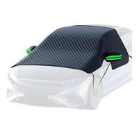 Snow Windshield Cover - Oxford Protector Guard | Weatherproof Car Snow Windshield Cover | Winter Frost Protector, Reflective Protection with Side Mirror Coverage For Sedan SUV Truck