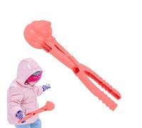 Snowball Shaping Mold - Outdoor Winter Toy for Cold Weather Fun | Sturdy Non Stick Acrylic with Scoop Handle, Fast Snowball Making Tool for Kids Parties or Backyard Games 14.17x3.78x3.15 in