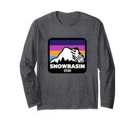 Snowbasin Utah Esquí Snowboard Viaje de esquí Familiar Manga Larga