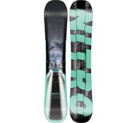Nitro Tabla de Snowboard para Mujer Beauty BRD '25, Estilo Libre, Doble, Color Verde