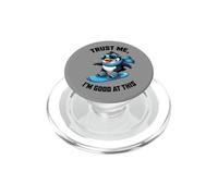 Snowboard Penguin Trust Soy Bueno en Esto PopSockets PopGrip para MagSafe