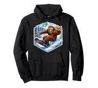 Snowboard Sasquatch Big Foot Snowboard Big-Foot Shaka Sudadera con Capucha
