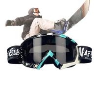 Snowboard Skiing, doble lente esférica, casco compatible con jóvenes sobre gafas | 100% protección UV antivaho para nieve, esquí de nieve, gafas de snowboard con lente desmontable y correas