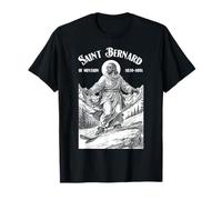 Snowboarder Snowboard Patrón San Bernardo Boarder Camiseta