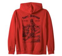 Snowboarder Snowboard Patrón San Bernardo Boarder Sudadera con Capucha