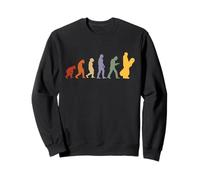 Snowboarding Vintage Snowboarders Fun Evolución Snowboard Sudadera