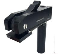 Snowchecking Abrazadera para carpintería de aleación de aluminio de 19 mm/20 mm, herramienta manual de liberación rápida ajustable de 3 engranajes, con mango moleteado, capacidad máxima de 60 mm, para