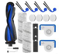 Snowchecking Accesorios de repuesto para ECOVACS para DEEBOT X11 OmniCyclone X11 Pro para OMNI, incluye cepillo principal, rodillos de fregona, filtros, cepillos laterales, herramienta de limpieza
