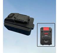 Snowchecking Adaptador de herramienta eléctrica, para baterías Worx de 20 V a DAYI para A3, convertidor de iones de litio, para herramientas Dongcheng de 18 V, unidad negra (A)