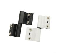 snowchecking Bisagras de puerta, bisagras de puerta plana, bisagras desmontables, bisagra de puerta de aleación de zinc con componentes de acero inoxidable, diseño de columpio suave, ajuste de puerta