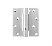 Snowchecking Bisagras de puerta de cierre automático, bisagra de puerta de resorte, retorno automático con funcionamiento suave y silencioso, 4 pulgadas 100 x 875 mm para puertas de más de 36 mm de