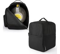 snowchecking Bolsa de almacenamiento organizada para Shark para ventilador Flexbreeze FA05X con tres bolsillos laterales, cierre de cremallera doble