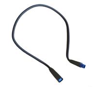 Snowchecking Cable de extensión de sensor de velocidad de 4 pines conector impermeable para motor de accionamiento Bafang CAN Protocolo 30 cm 60 cm negro (30 cm)