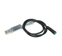 snowchecking Cable de programación USB de 5 pines para Bafang para BBS01 para motor de accionamiento BBS02, línea de datos de 580 mm para ajuste de parámetros de controlador de bicicleta eléctrica