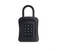 snowchecking Caja fuerte de metal con contraseña digital y control de aplicación TTlock, caja de seguridad impermeable para montaje en pared para oficina en casa al aire libre, para organizador de