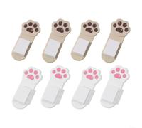 snowchecking Cat Paw - Elevador de asiento de inodoro, herramienta de elevación de tapa de inodoro, mango higiénico para baño y oficina, diseño sin contacto con respaldo fuerte