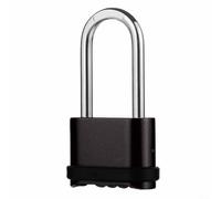 snowchecking Cerradura de combinación, candado para exteriores, cerradura de seguridad, cerradura de puerta de aleación de zinc con diseño antipalanca de doble perno, mecanismo sellado resistente a la