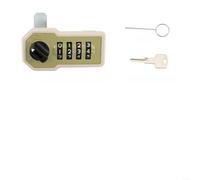 snowchecking Cerradura de puerta con teclado, cerradura de entrada sin llave, cerrojo electrónico para seguridad del hogar con códigos 9999, bloqueo automático, IP54 resistente a la intemperie