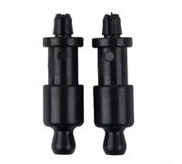 snowchecking Clip de cordón para maletero para Ford Focus y C-Max 2005-2015 - 2 clips de fijación para estante de paquetes, compatible con 4M51A466K45AC OEM