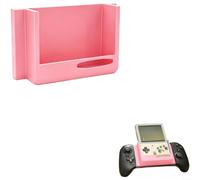 Snowchecking Compacto para soporte de mango PLA, para RetroPie Classic a para controlador 8BITDO, agarre de montaje de sujeción seguro, accesorio de consola de juegos (rosa)