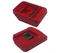 snowchecking Conector adaptador de batería para herramientas eléctricas de iones de litio de 18 V, bloque de terminales de repuesto compatible con Einhell- 4511396 4511437, rojo