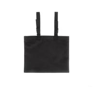 Snowchecking Funda negra para bolsa de drenaje urinario para silla de ruedas, soporte para catéter Oxford 210D con correas ajustables, para cama y silla, discreta funda fácil de limpiar, 35 x 28 cm