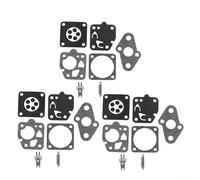 Snowchecking Kit de reparación de carburador de 3 juegos, para Kawasaki TD24 TD25 TD33 TD40 TD48 TG20 TG24 TG25 TG33 para piezas de equipo eléctrico al aire libre, material, para largo