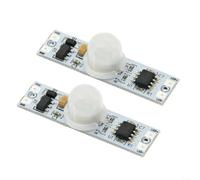 Snowchecking Módulo de sensor de movimiento infrarrojo de 5 a 24 V CC con retardo de 20 segundos, para seguridad en el hogar e iluminación automática