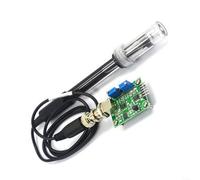 Snowchecking Módulo de sensor de pH 0-14 Rango con sonda de electrodo BNC, salida de voltaje analógico, para pruebas de calidad del agua Arduino, para montaje M3, -10 a 50 ° C (sonda de módulo)