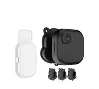 Snowchecking Paquete de 3 soportes de montaje en pared, para Blink Outdoor 4, para MINI, para MINI 2 y Ring Indoor Cam (2ª generación): opción sin taladro con cable de alimentación tipo C y soporte de