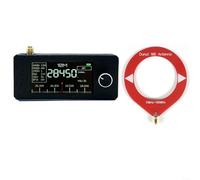 Snowchecking SI4732 Receptor de radio de bolsillo 0.5-108MHz con pantalla IPS de 1.9 pulgadas AM, FM, LSB, modos USB, batería de 800 mAh, mini radio portátil DAB portátil (negro)
