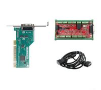 Snowchecking Sistema de máquina de grabado CNC, tarjeta de control de movimiento de tres ejes V1/V6 interfaz PCI (placa de cableado pequeña)