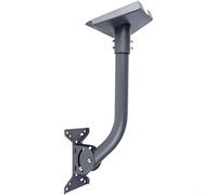 Snowchecking Soporte de techo de acero inoxidable resistente a la intemperie para tubo curvado, soporte ajustable de 360° compatible con GenV3 y GenV4, incluye accesorios de instalación, gris o (A)