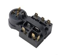 Snowchecking Start Relay QP3-12A Protector de sobrecarga del compresor, para refrigerador Haier, pieza de repuesto de plástico y metal (1 unidad)