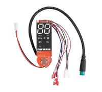 snowchecking Tablero de instrumentos de repuesto de 36 V para Xiaomi para medidor de scooter eléctrico M365 Pro con caja de metal e interfaz clara