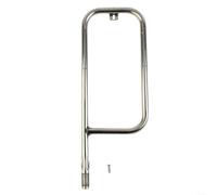 Snowchecking Tubo de quemador de parrilla para Weber Q200 Q220 Q2000 Q2200 Q2200 Pieza de repuesto de quemador de barbacoa de acero inoxidable 60041 69956 41862