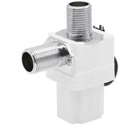 Snowchecking Válvula solenoide de pulso biestable, para control de flujo de agua, válvula automática de acero inoxidable, para inodoros inteligentes, riego de jardín y grifos, 0-60C (308C4)